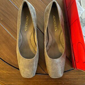 Aerosoles Barecuda Bronze Snake Wedge (included in 5 clothing items for $15)